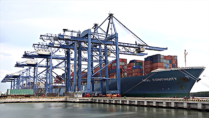 Cụm cảng Cái Mép - Thị Vải duy trì đà tăng trưởng ấn tượng